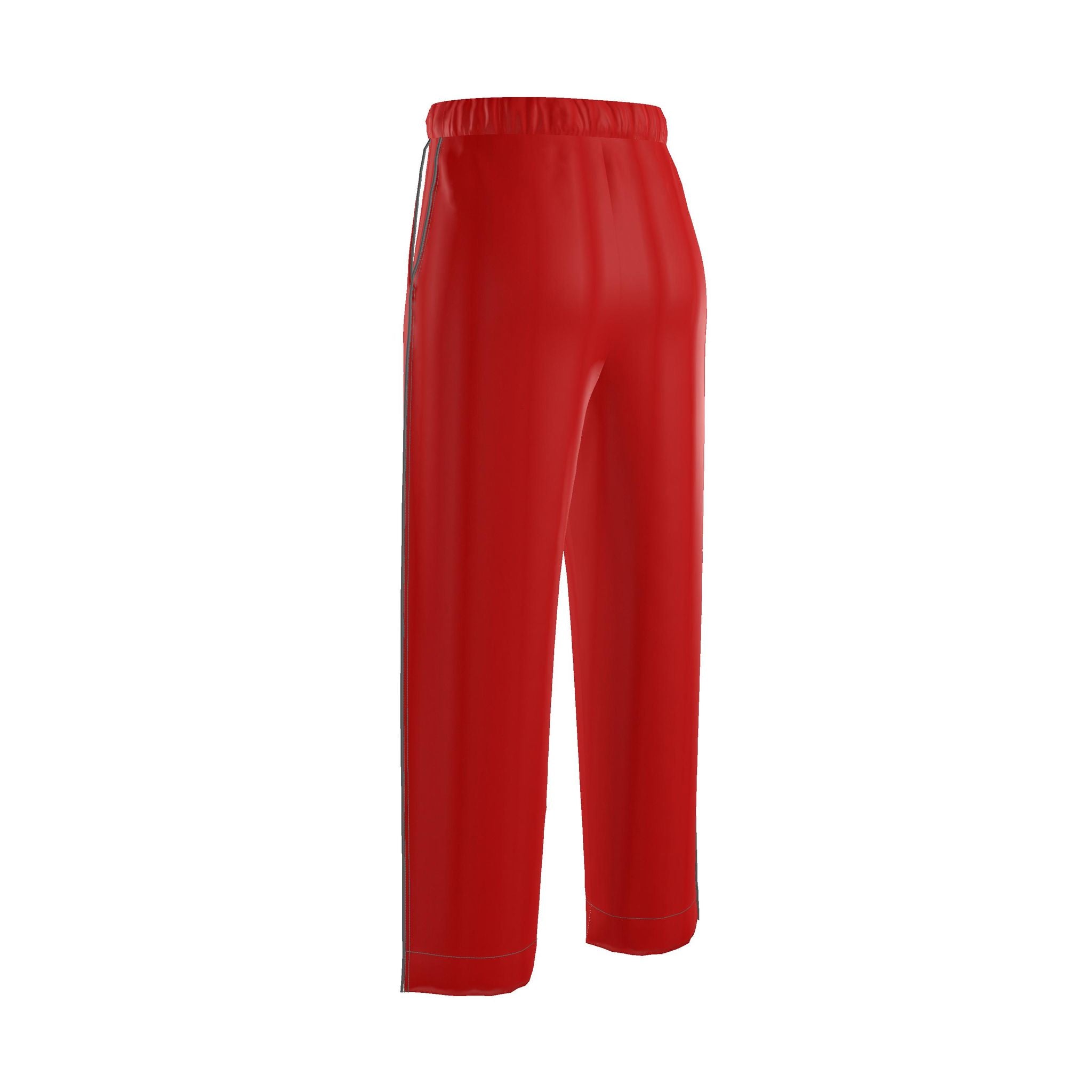 Womens Luxury Pyjama Red Trousers