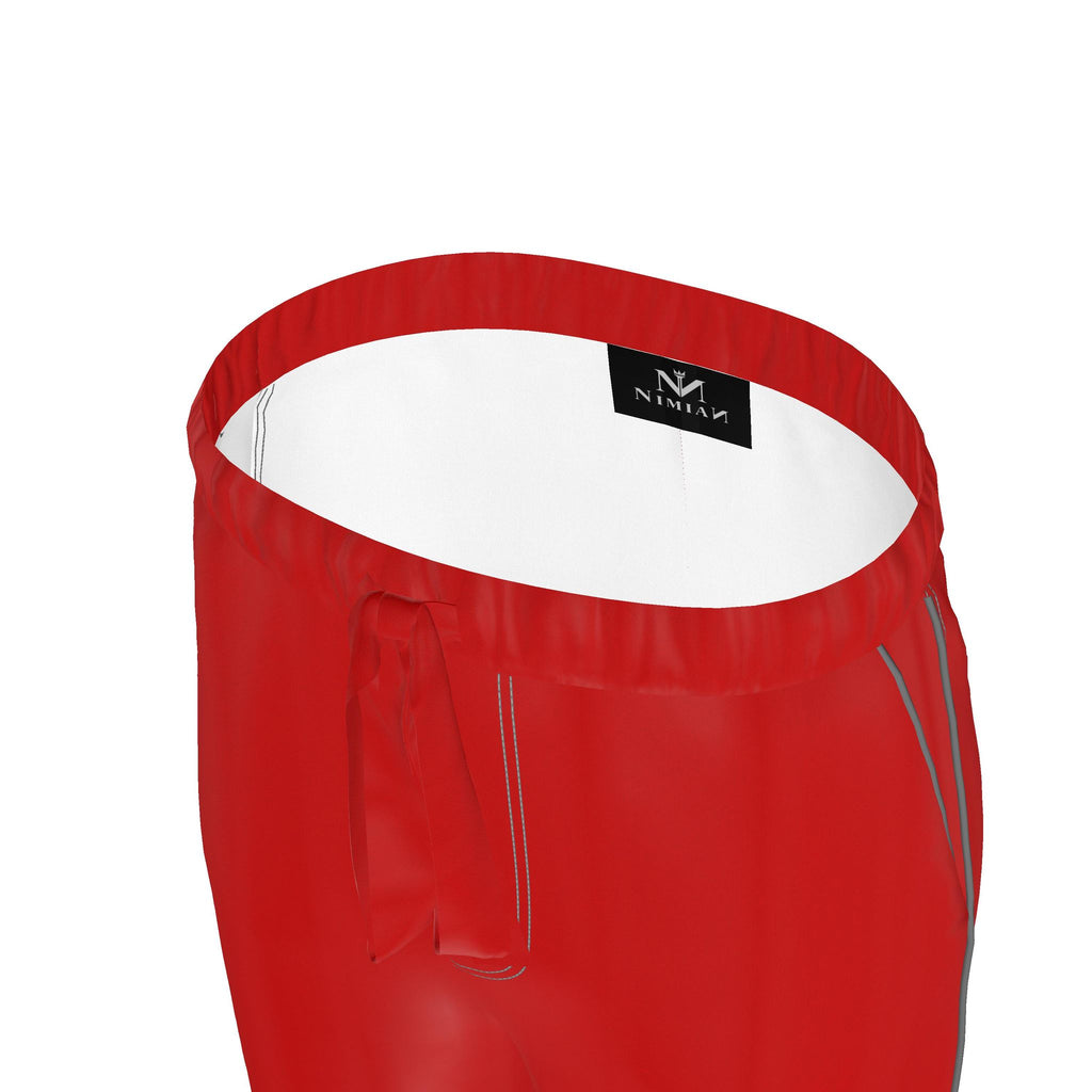 Womens Luxury Pyjama Red Trousers