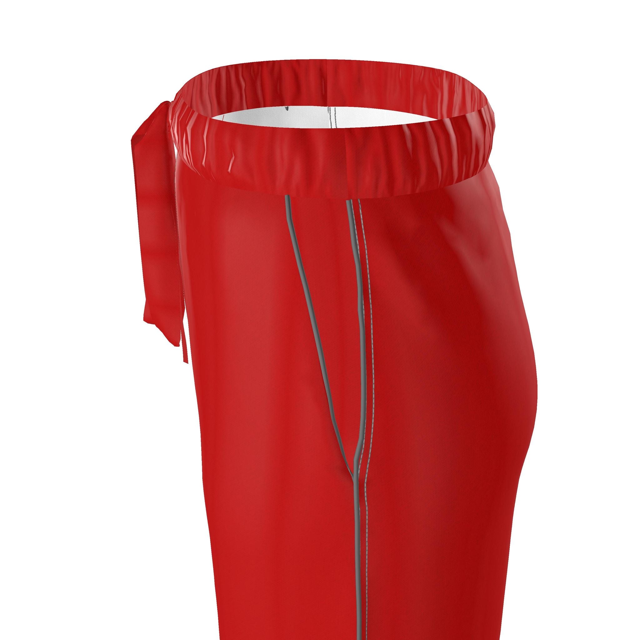 Womens Luxury Pyjama Red Trousers