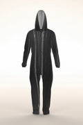 NimiaN White Stripes Gradient Hazmat Suit