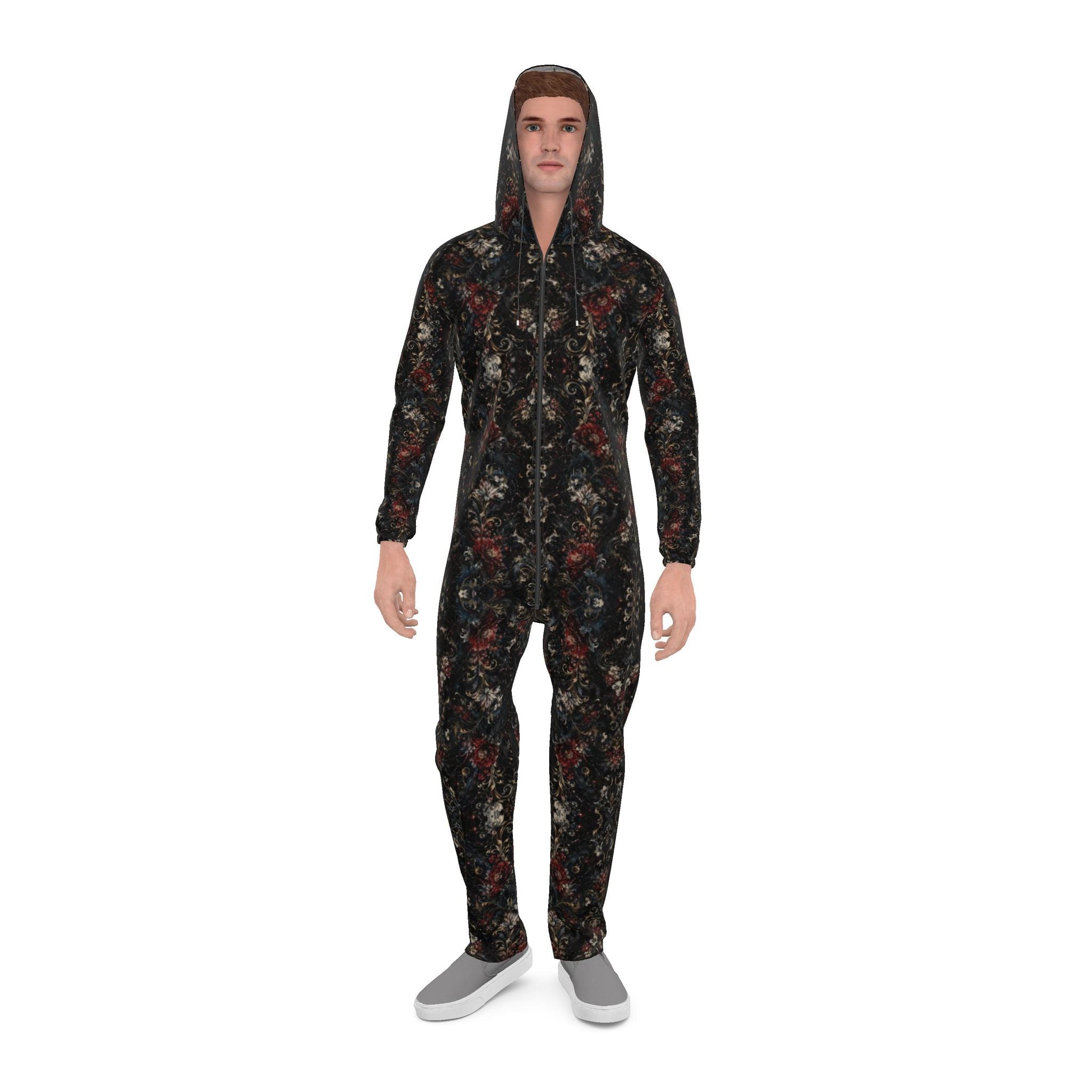 Hazmat Suit Damask Flower