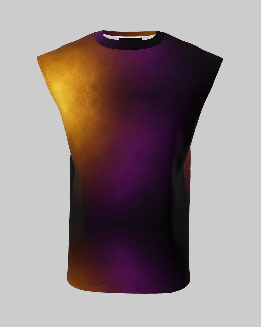 Men's Sleeveless T-Shirt Gradient