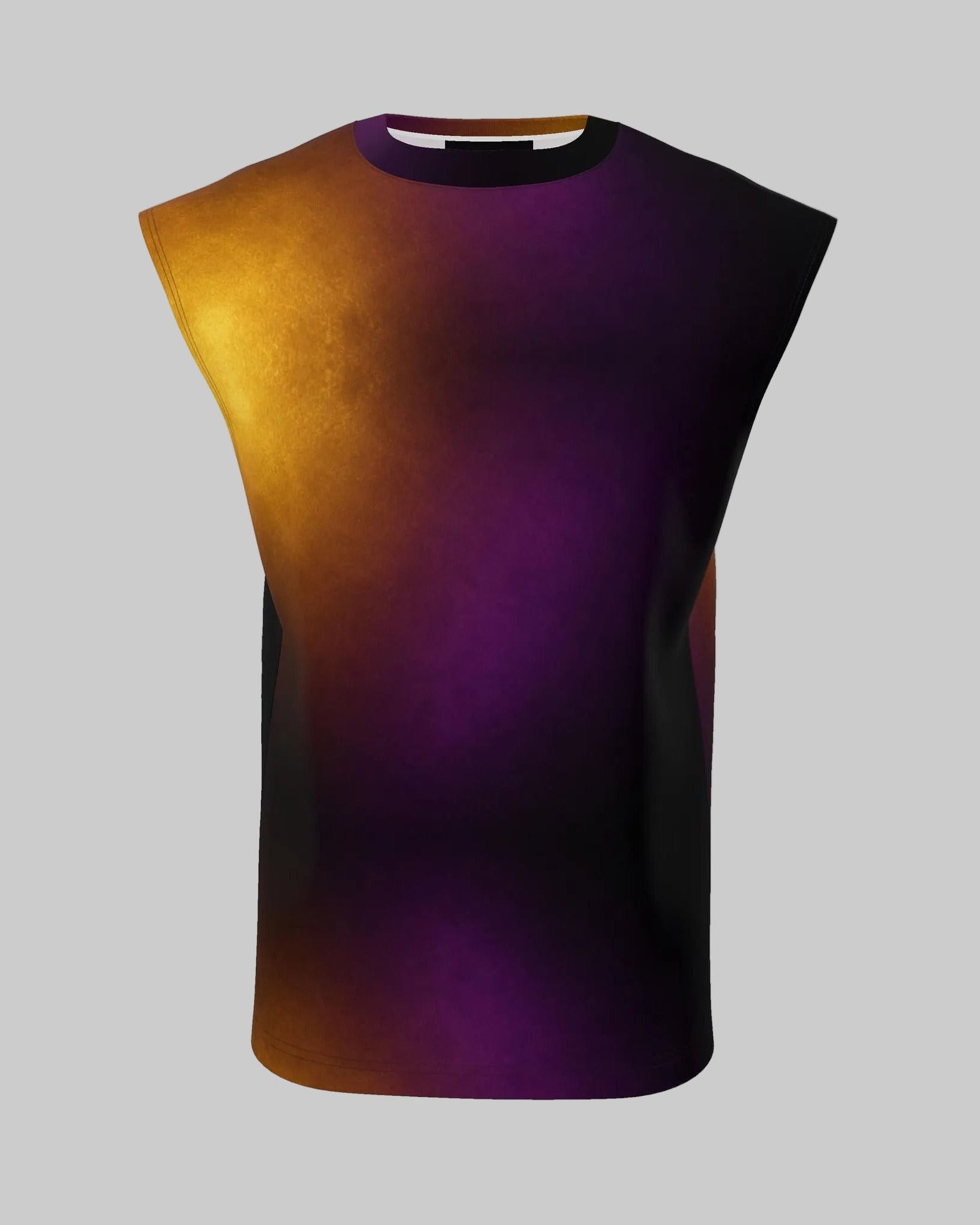 Men's Sleeveless T-Shirt Gradient