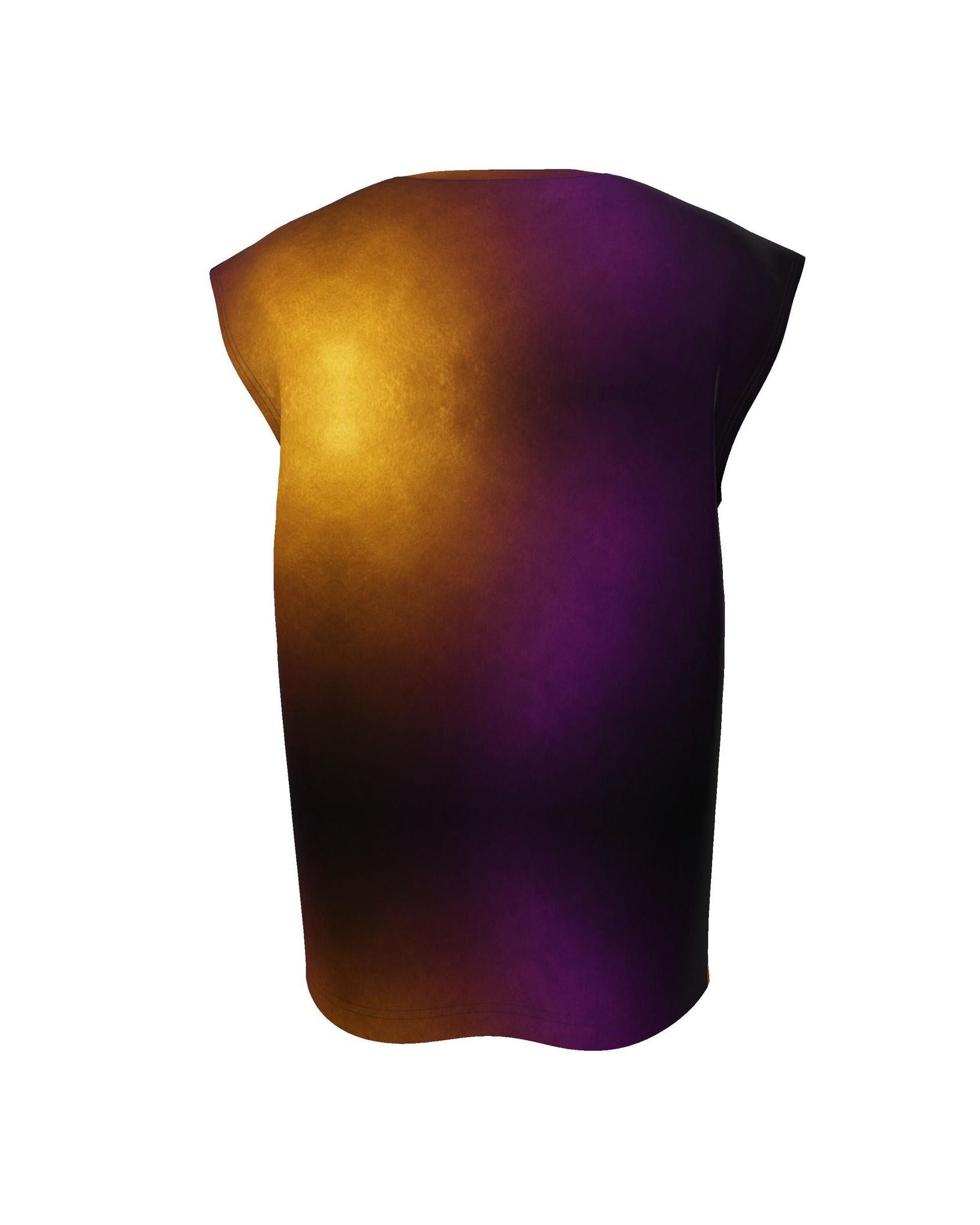 Men's Sleeveless T-Shirt Gradient