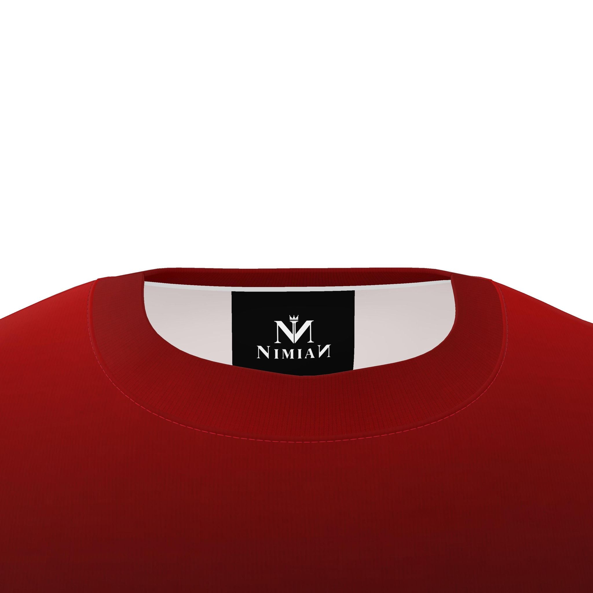 Men's Sleeveless T-Shirt Red Gradient