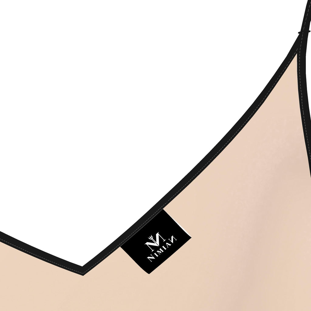 NimiaN Ember Veil Pure Silk Maxi Slip Dress