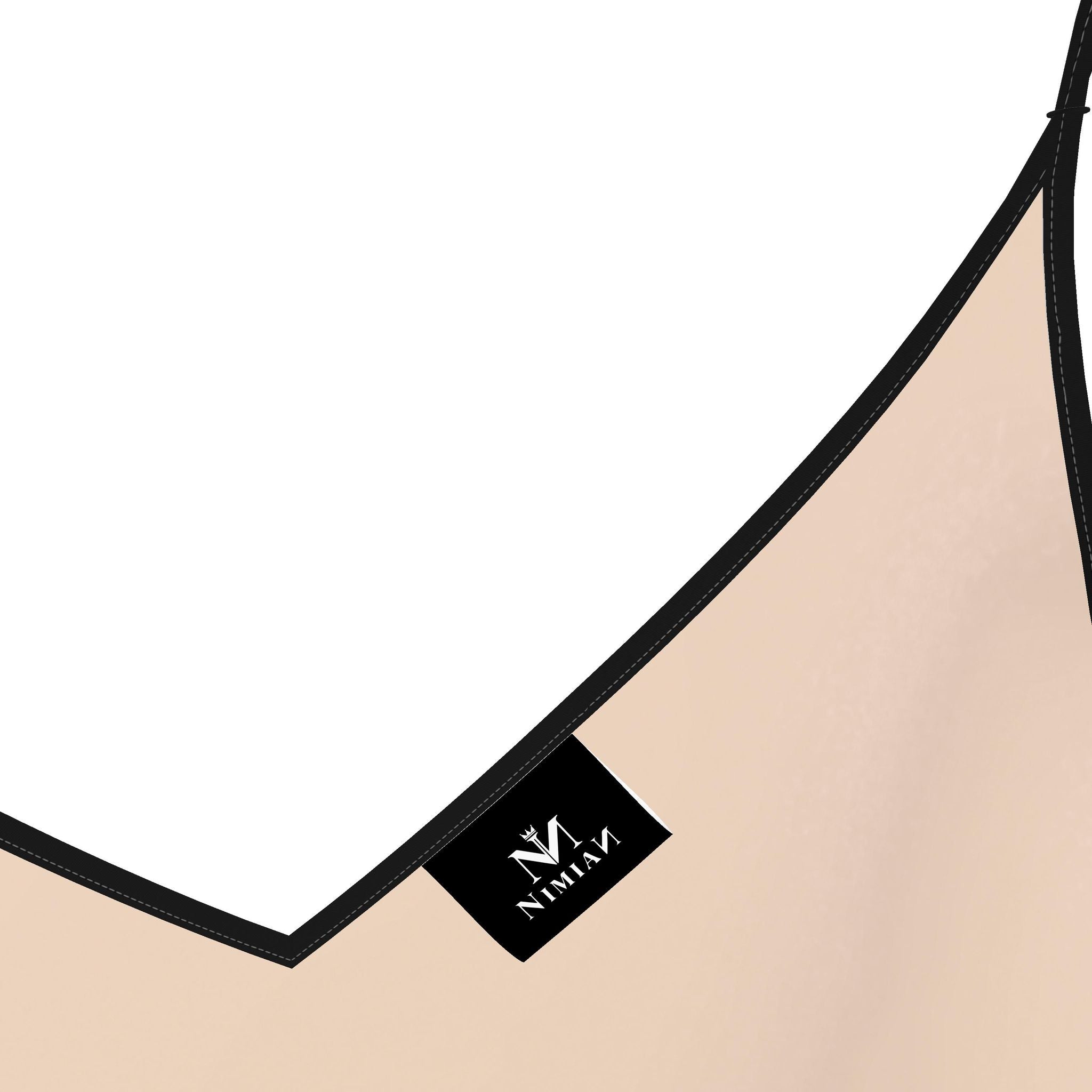 NimiaN Ember Veil Pure Silk Maxi Slip Dress