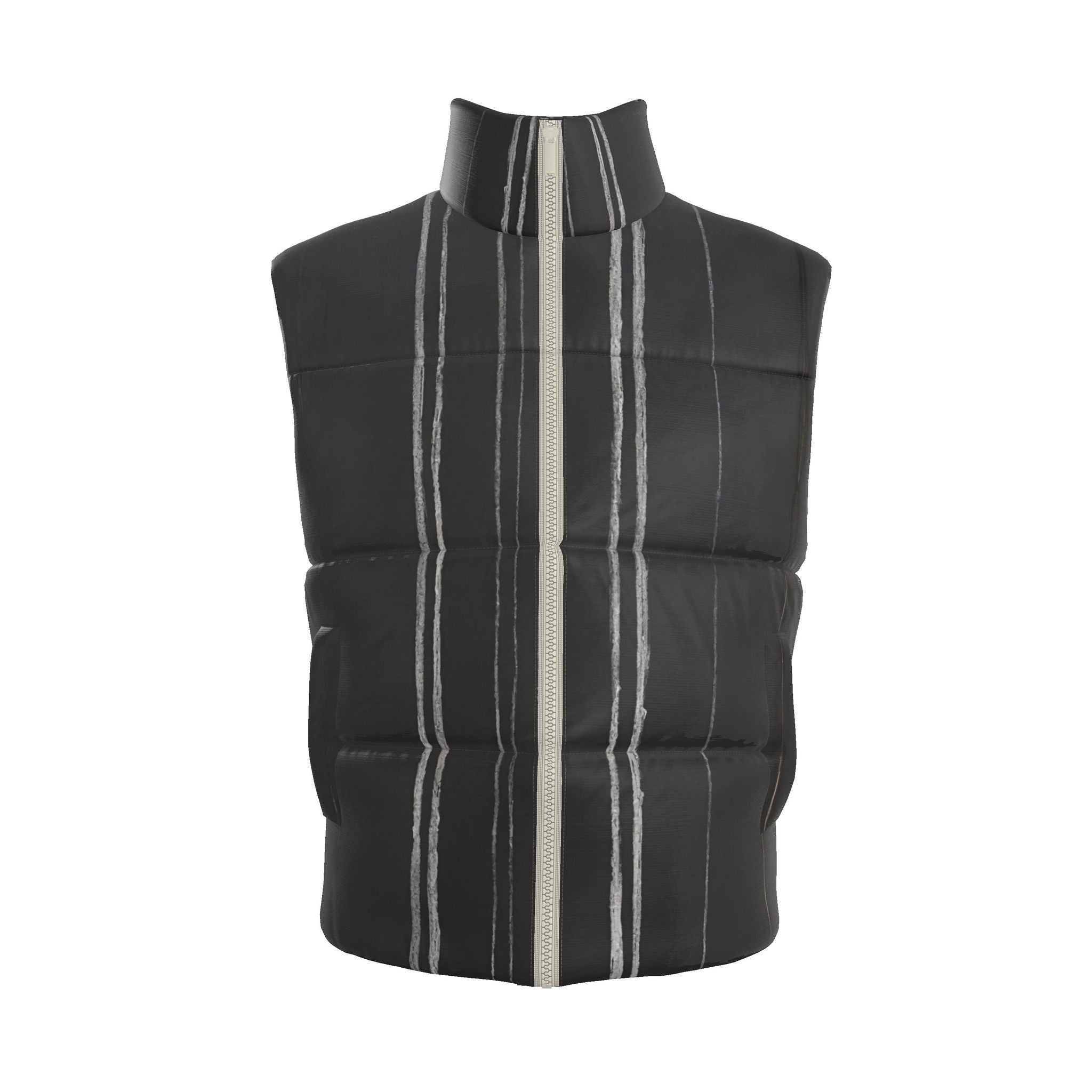 NimiaN Argentum Trace Unisex Pure Silk Satin Gilet