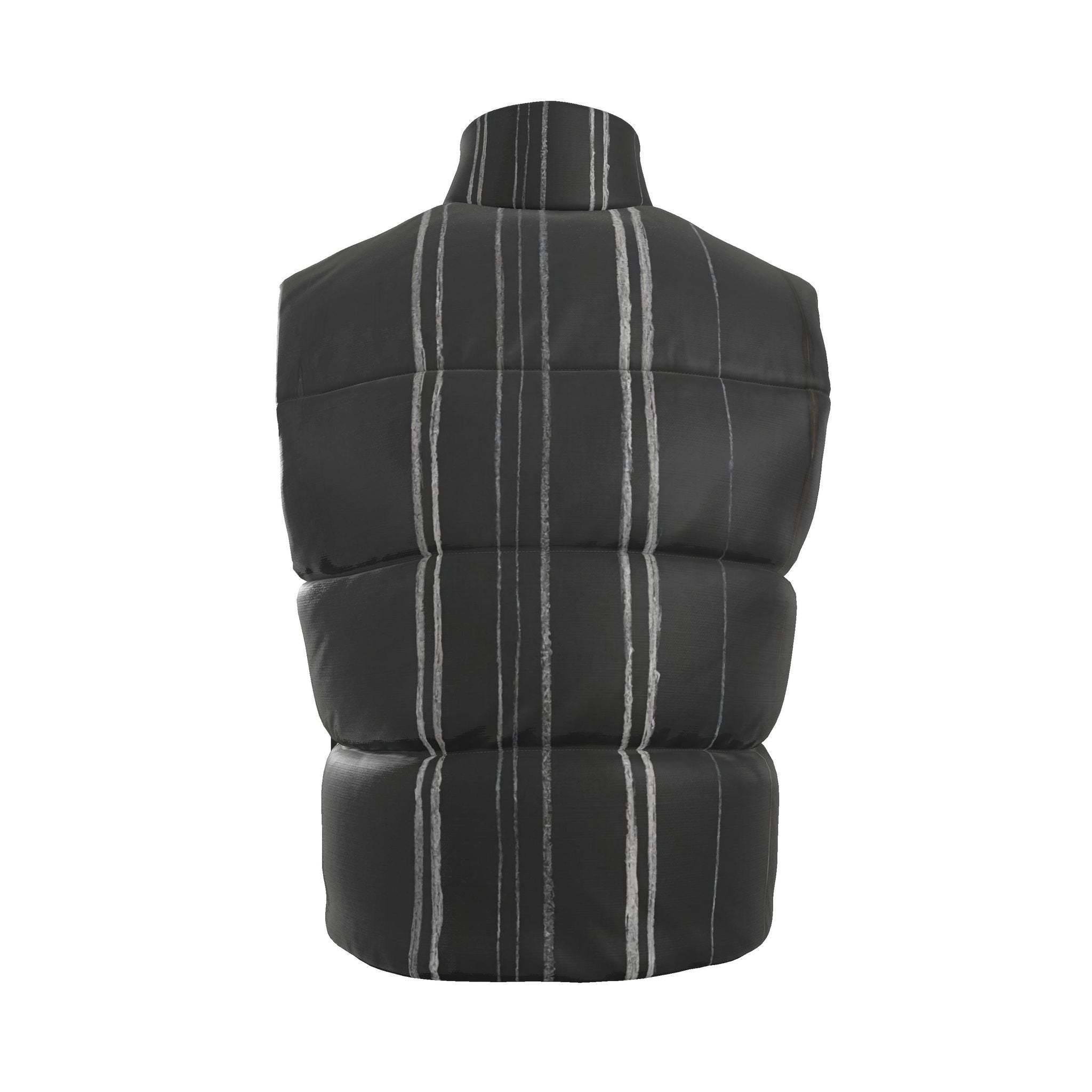 NimiaN Argentum Trace Unisex Pure Silk Satin Gilet