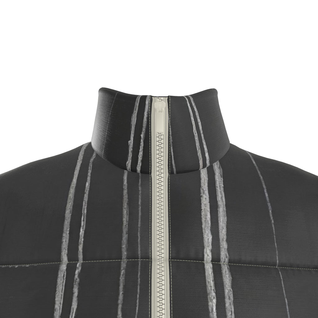 NimiaN Argentum Trace Unisex Pure Silk Satin Gilet