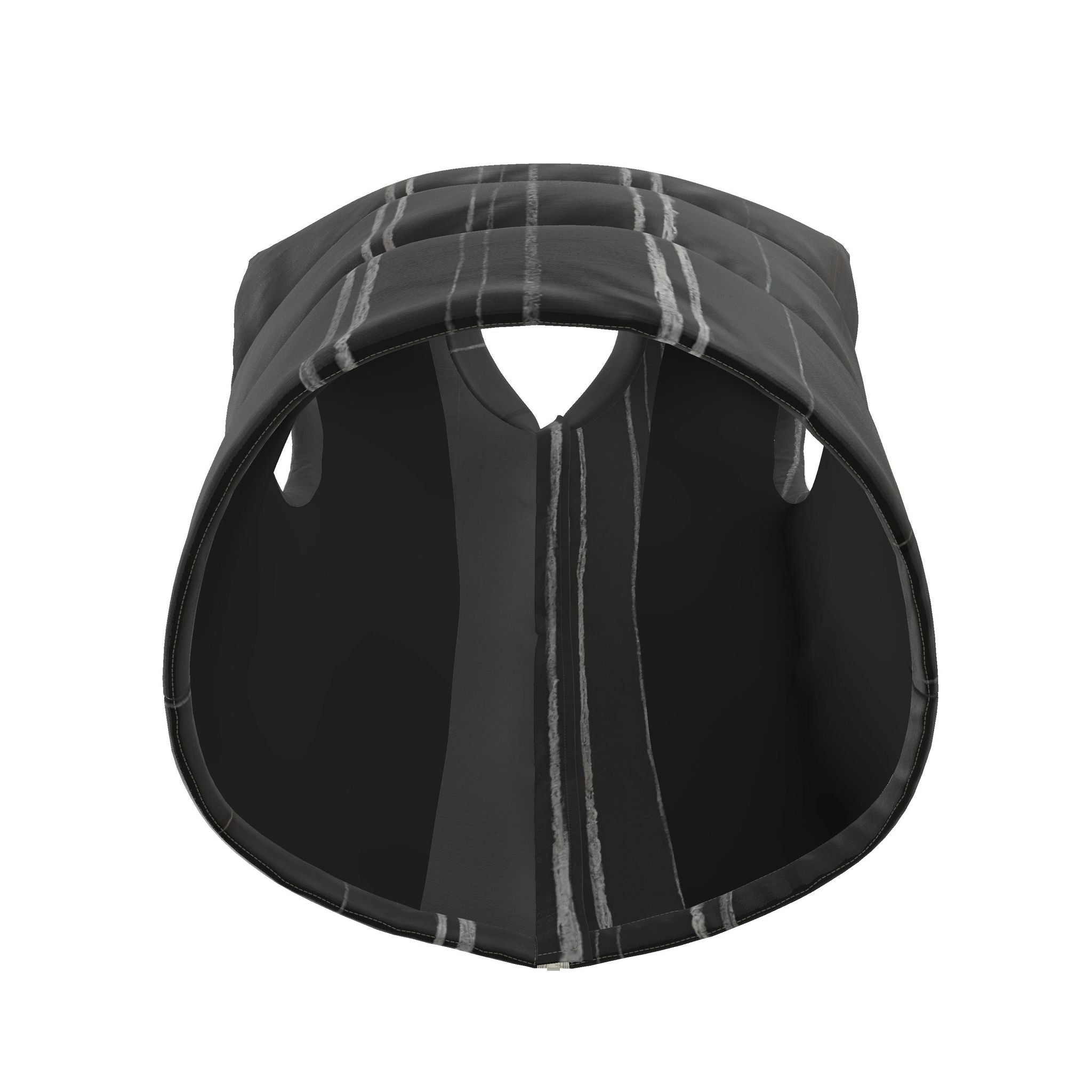 NimiaN Argentum Trace Unisex Pure Silk Satin Gilet