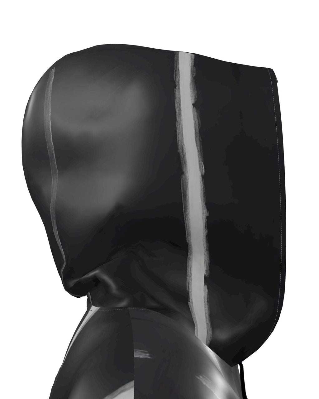 The White Stripes Womens Hooded Rain Mac