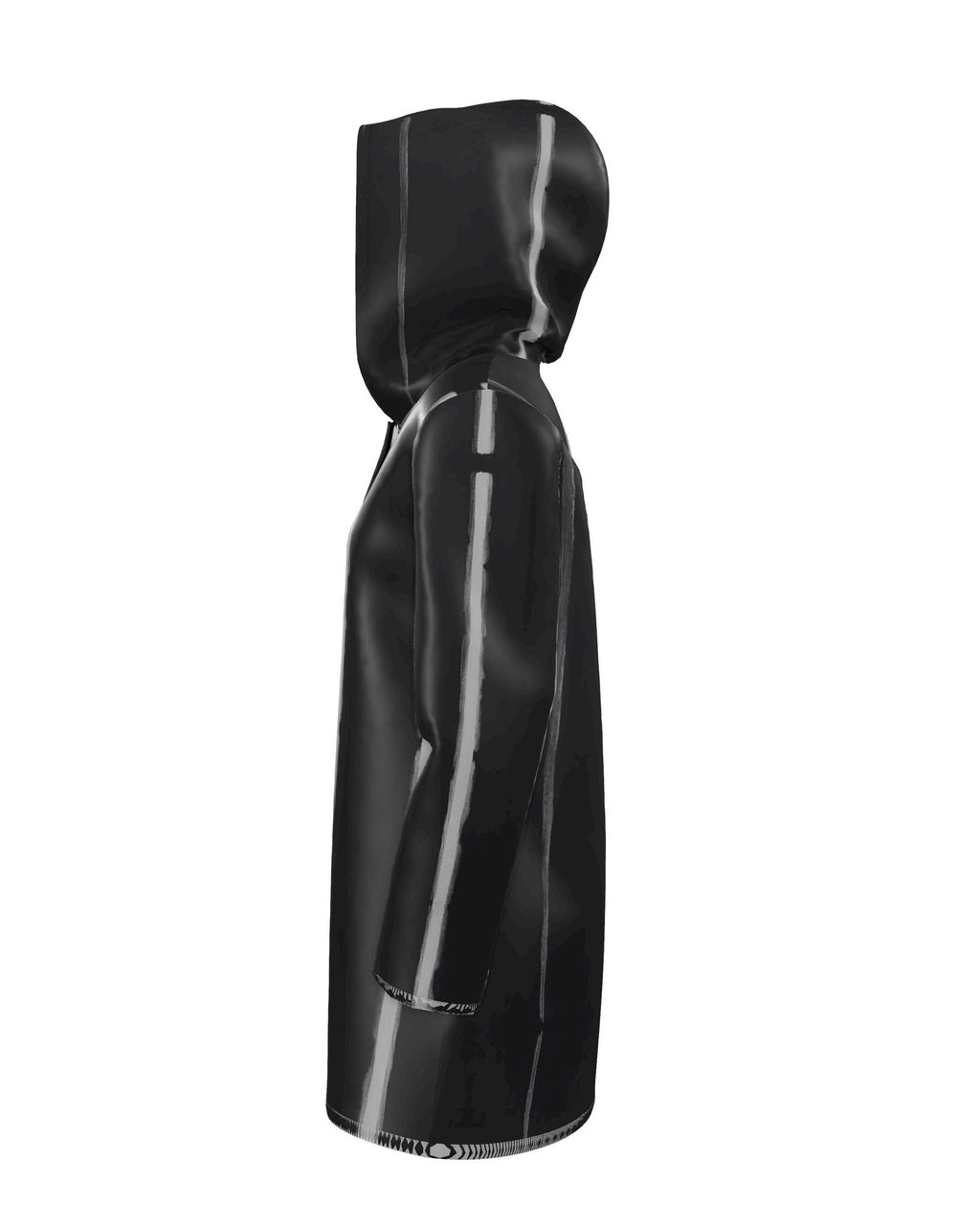 The White Stripes Womens Hooded Rain Mac