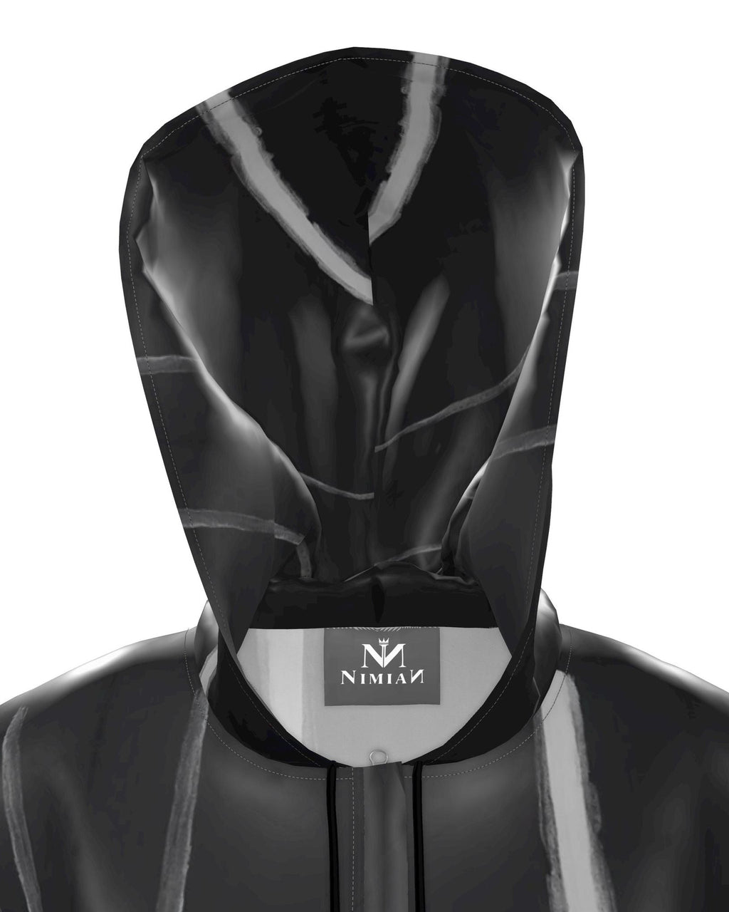 The White Stripes Womens Hooded Rain Mac