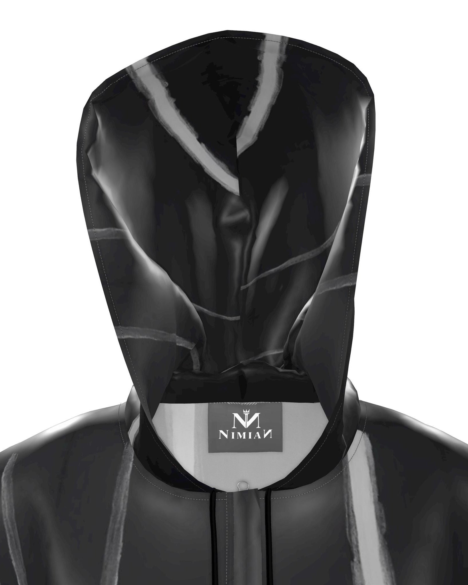The White Stripes Womens Hooded Rain Mac