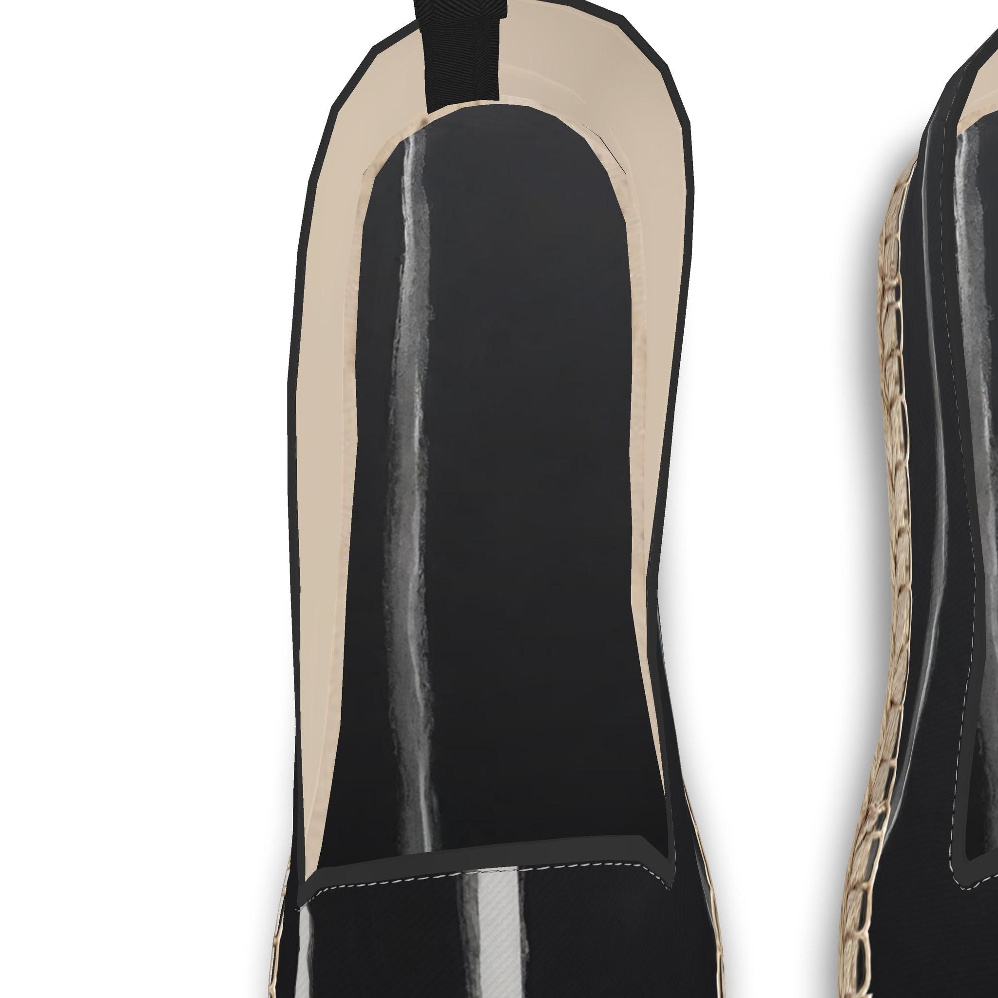 The White Stripes Loafer Espadrilles