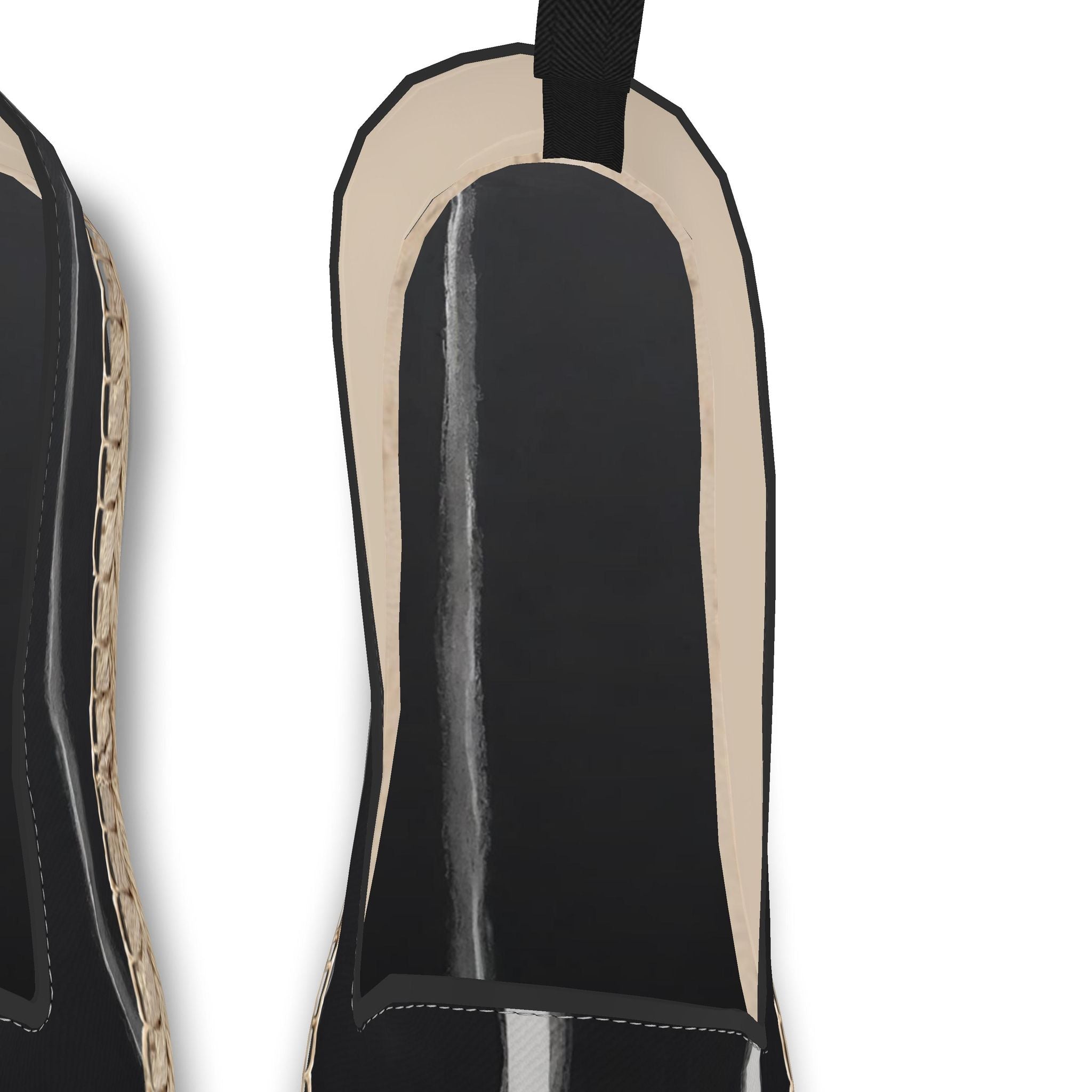 The White Stripes Loafer Espadrilles