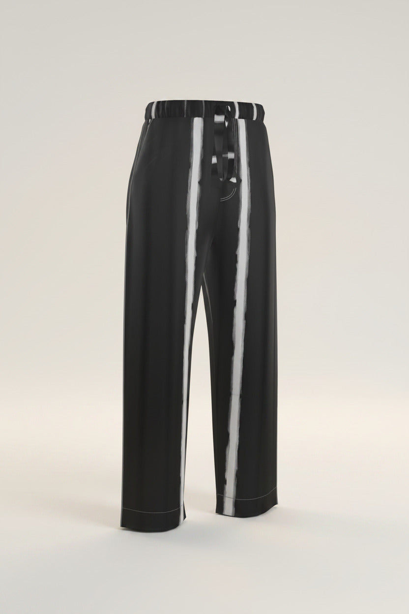 NimiaN Nocturna Striped Luxury Pyjama Trousers