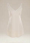 Pearl Veil Mini Slip Dress