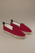 Crimson Nocturne Espadrilles