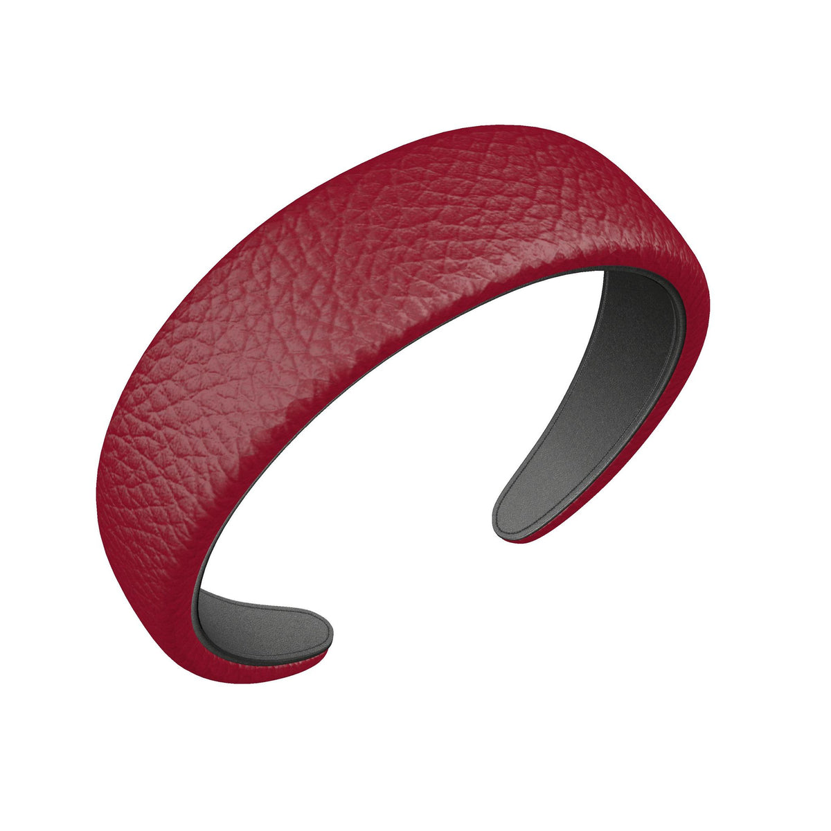 Crimson Halo Leather Headband