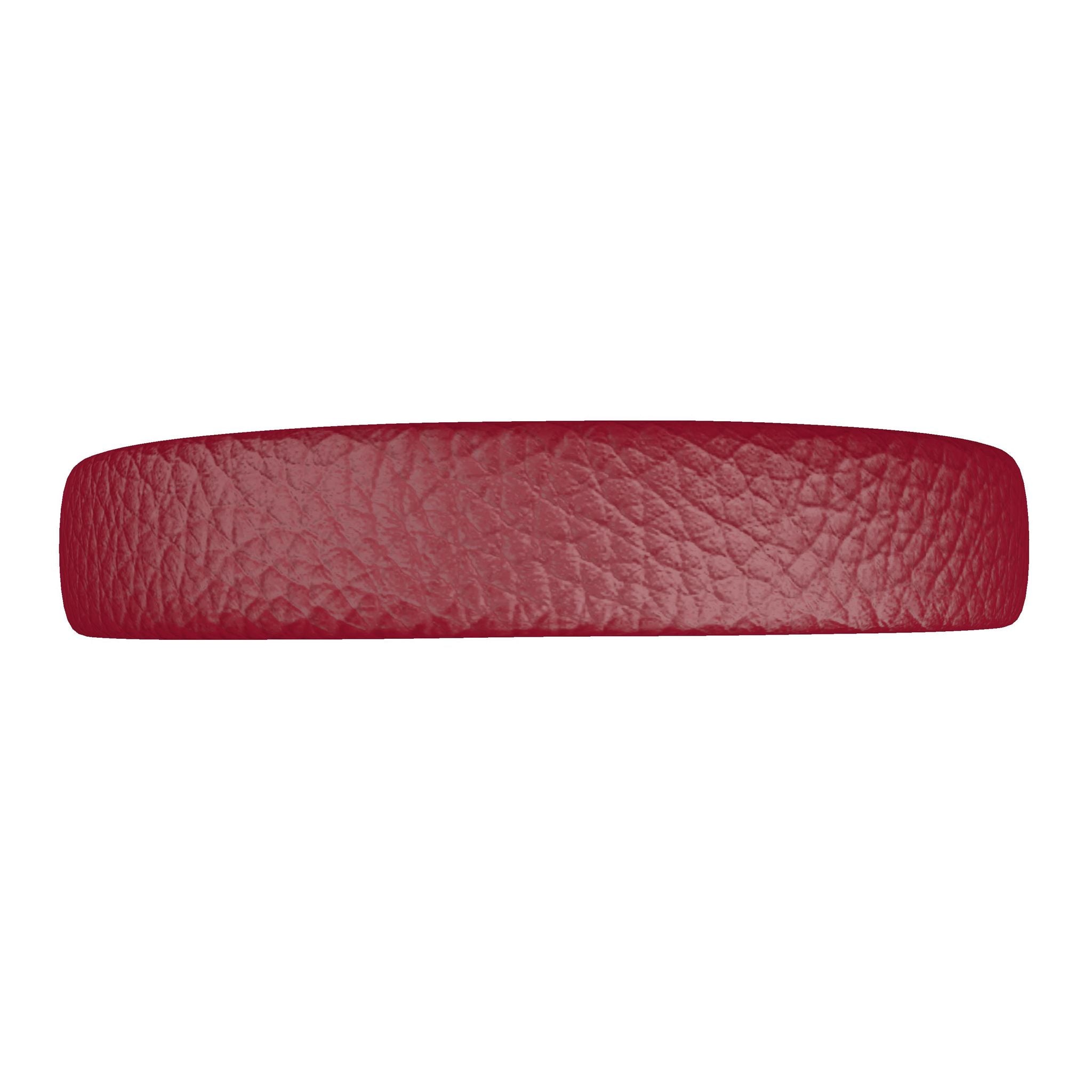 Crimson Halo Leather Headband