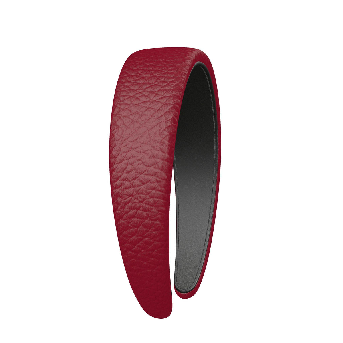 Crimson Halo Leather Headband