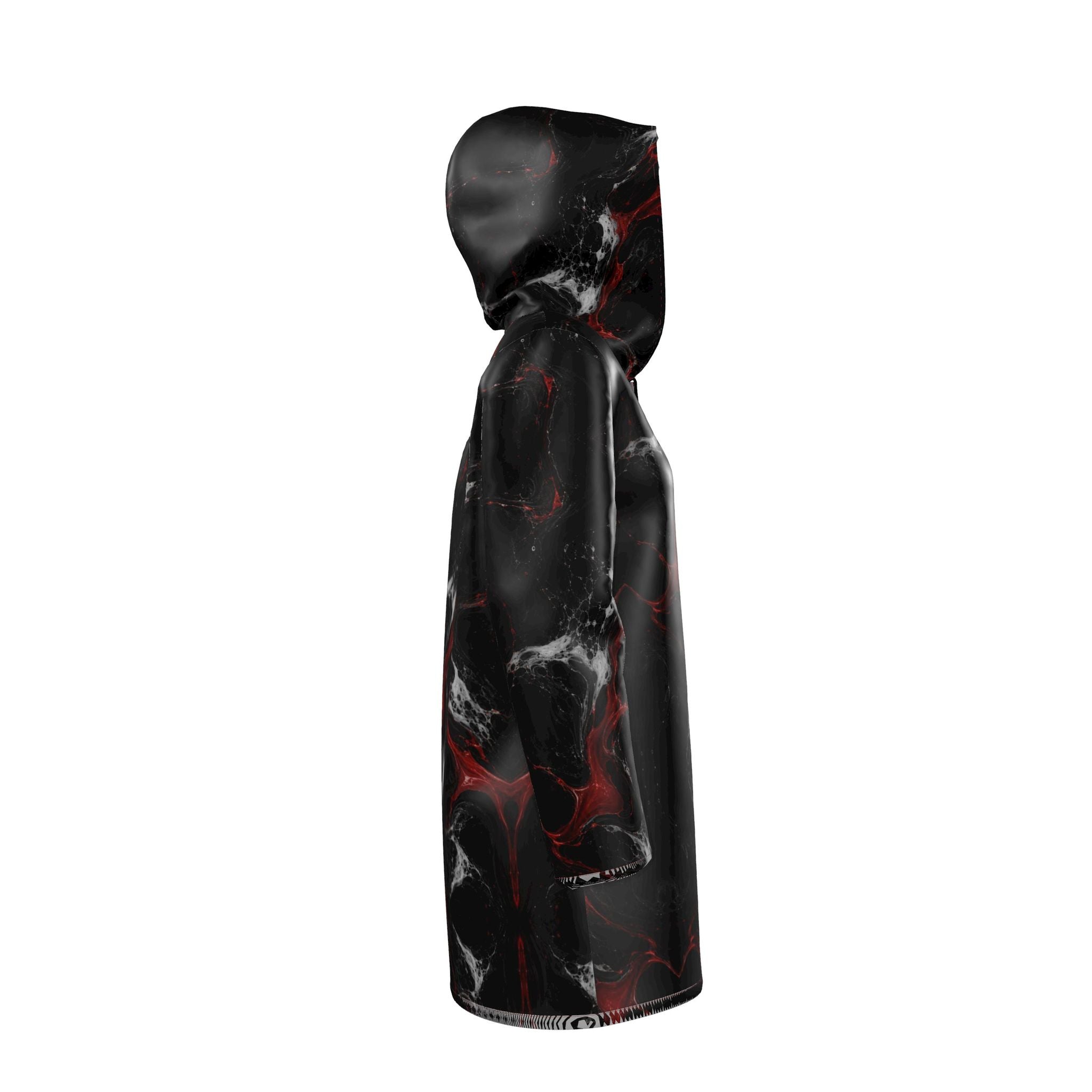 Marmora Noctis Hooded Rain Mac