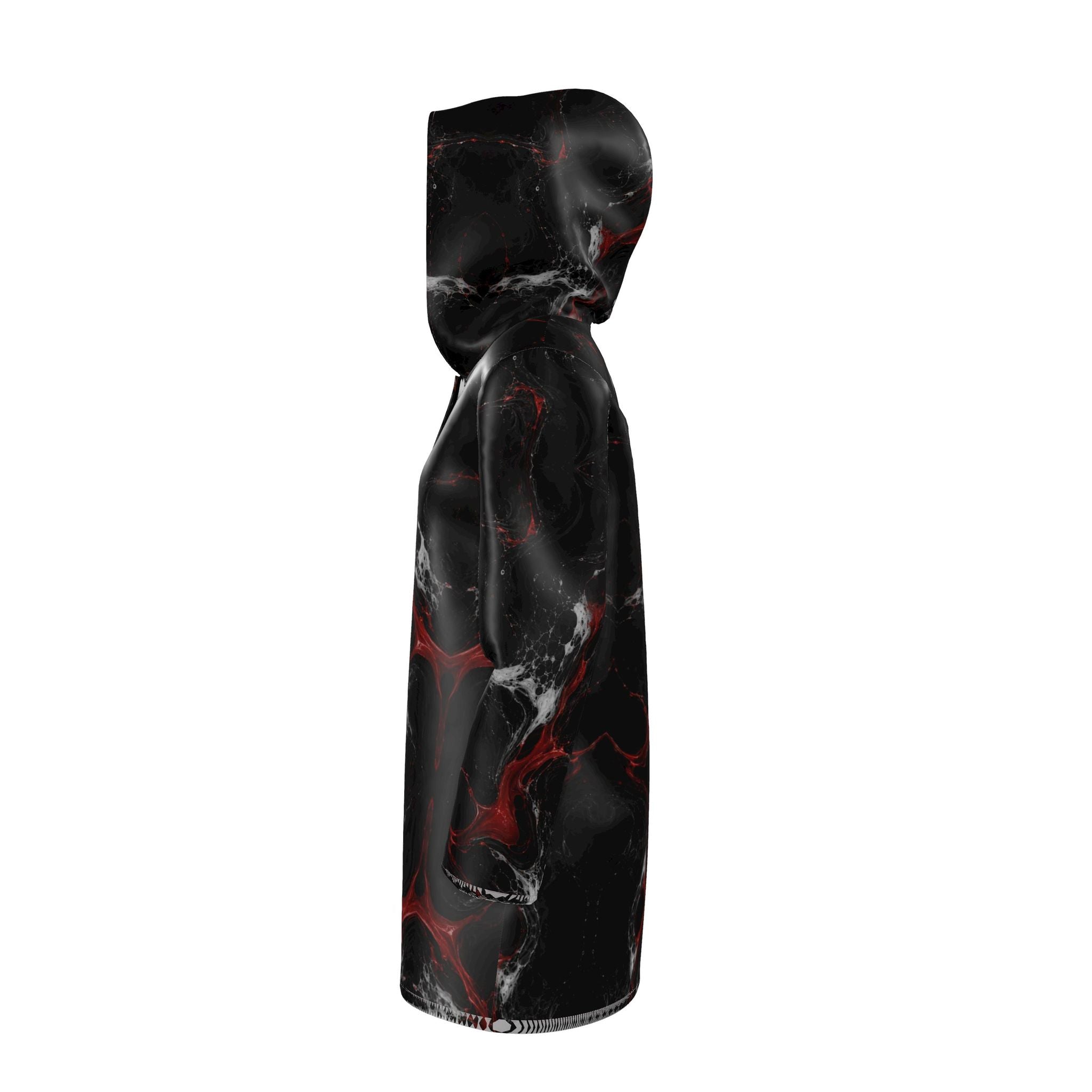 Marmora Noctis Hooded Rain Mac