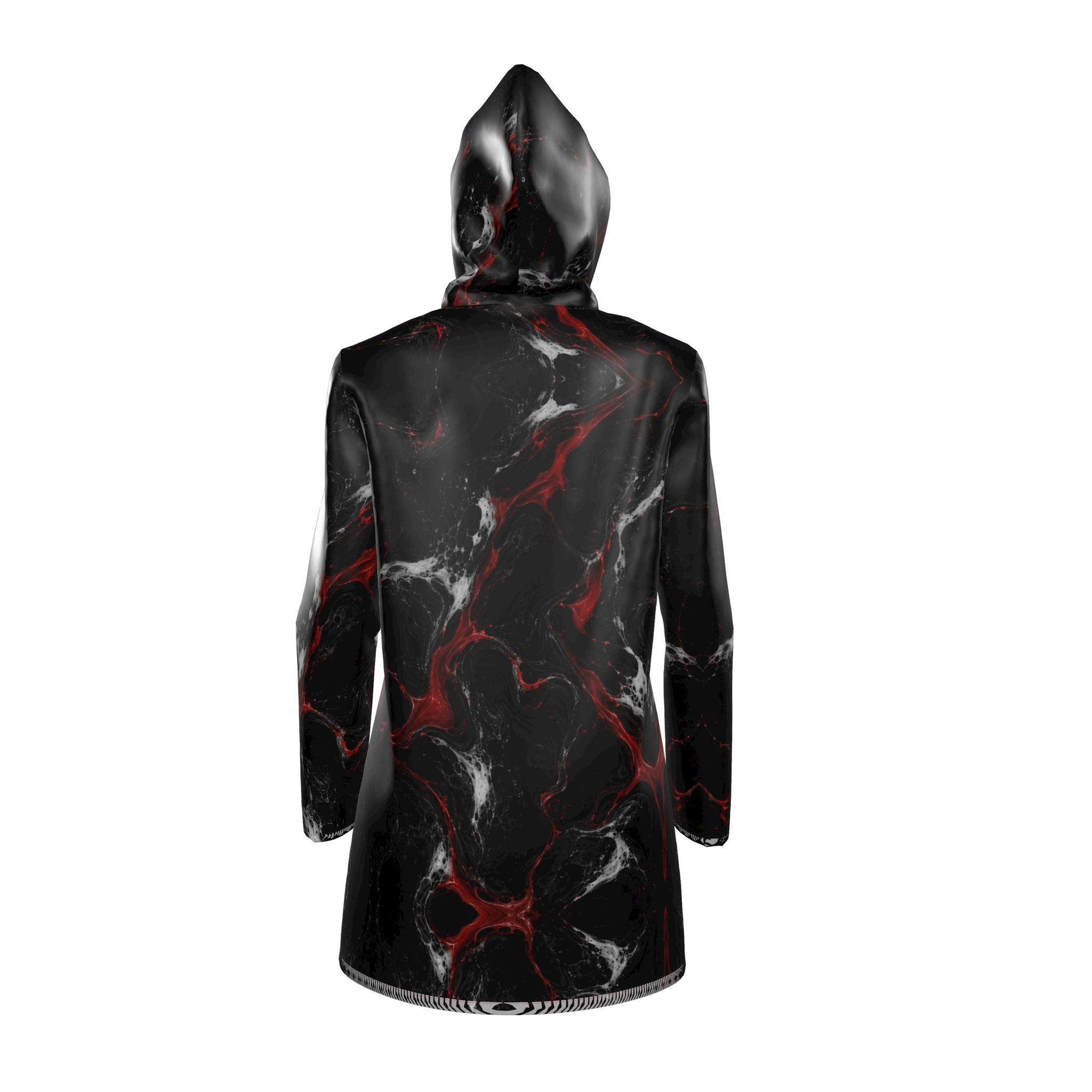 Marmora Noctis Hooded Rain Mac