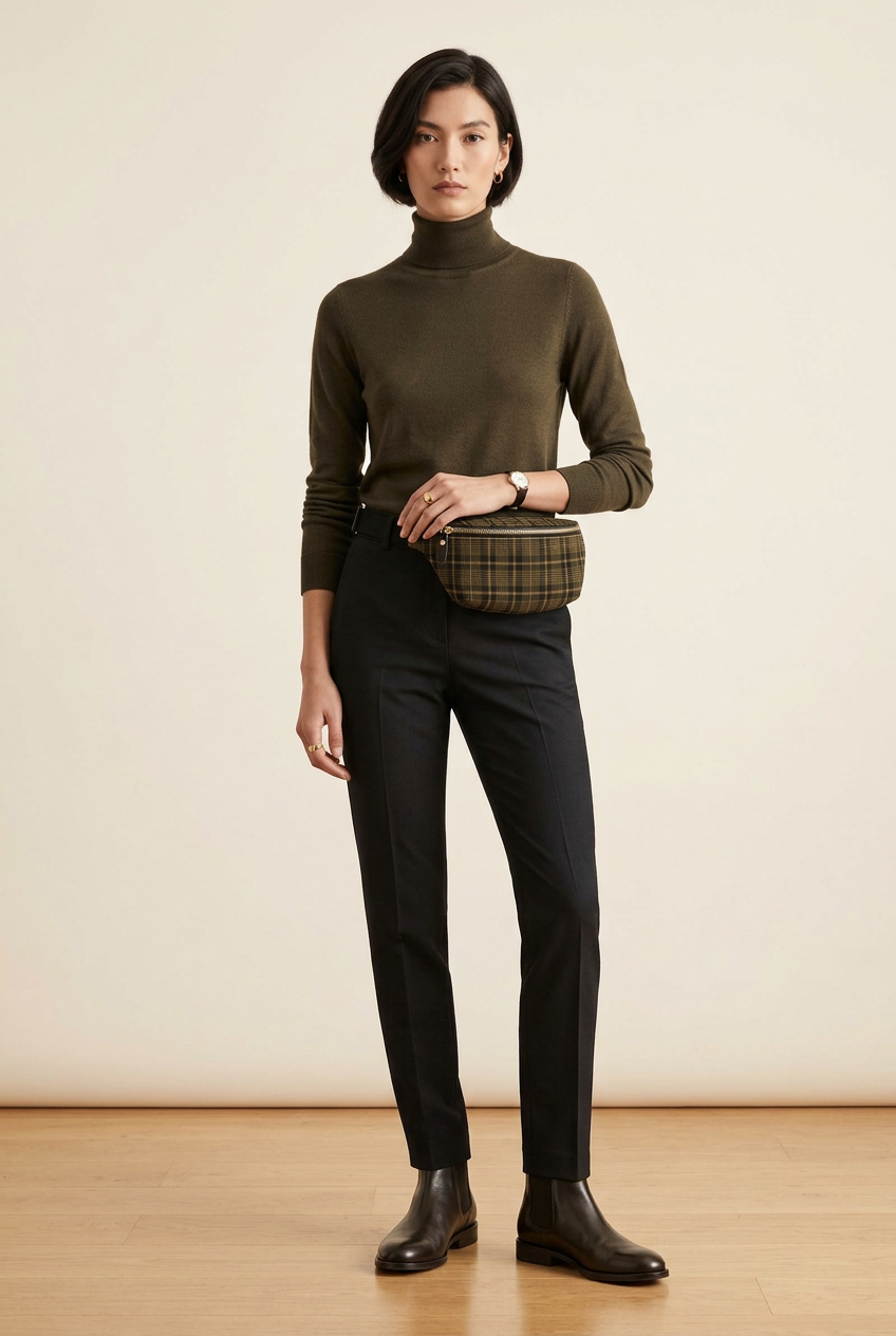 NIMIAN Regalis Noctis Leather Belt Bag