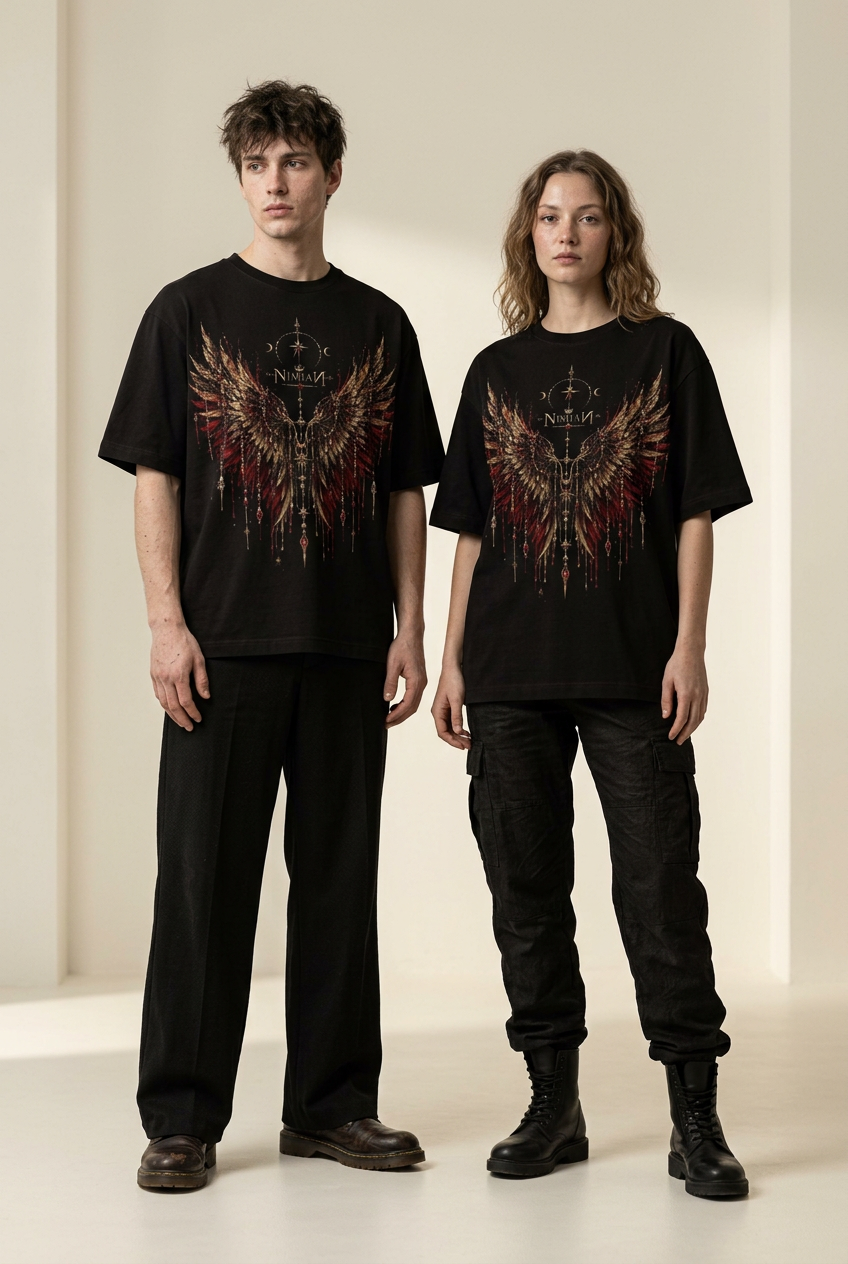 NIMIAN Regalis Seraphim Oversized T-Shirt