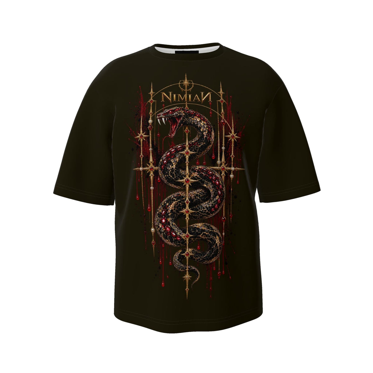 NIMIAN Serpens Noctis Oversized T-Shirt