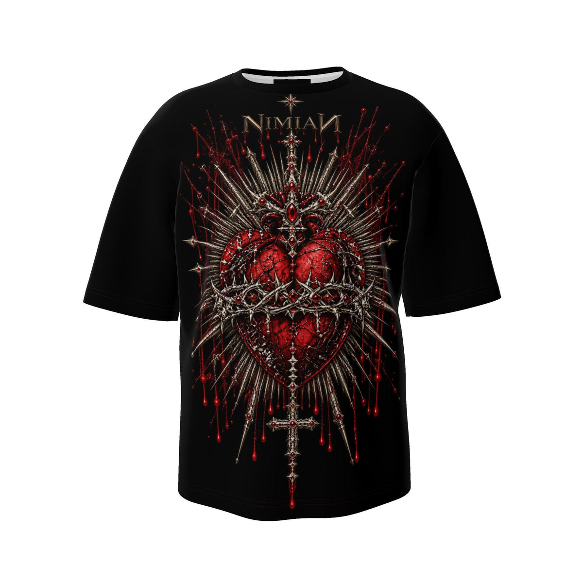NIMIAN Cor Sacrum Noctis Oversized T-Shirt