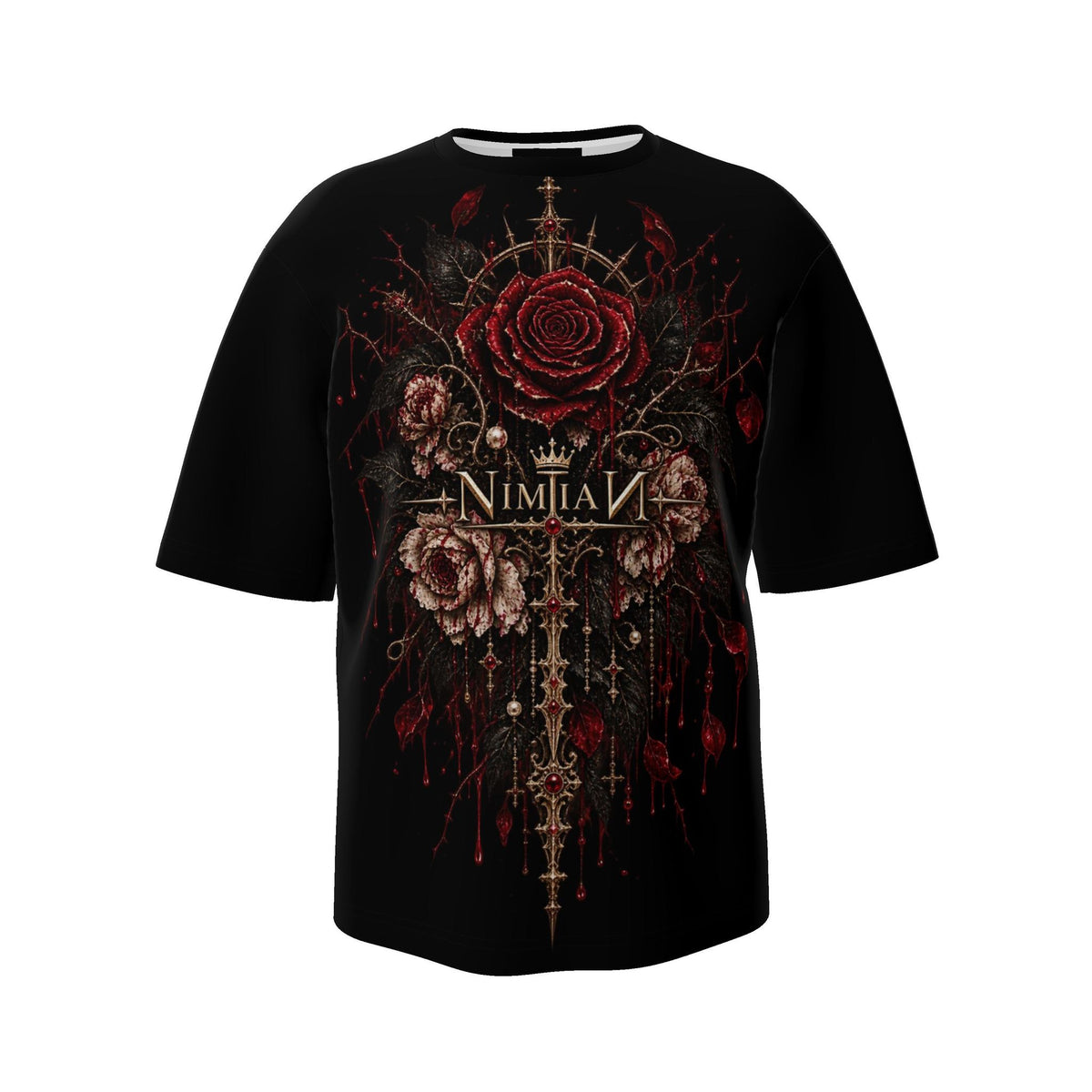 NIMIAN Rosarium Noctis Oversized T-Shirt
