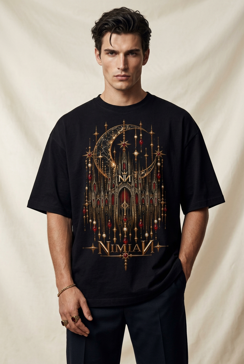 NIMIAN Porta Noctis Oversized T-Shirt