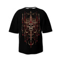 NIMIAN Crimson Relic Skull Oversized T-Shirt