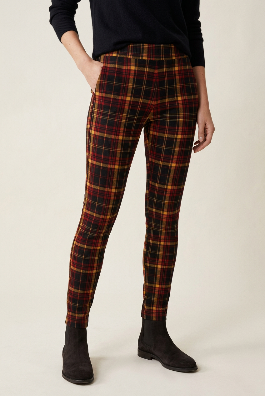 NIMIAN Highland Nocturne Tartan Track Trousers