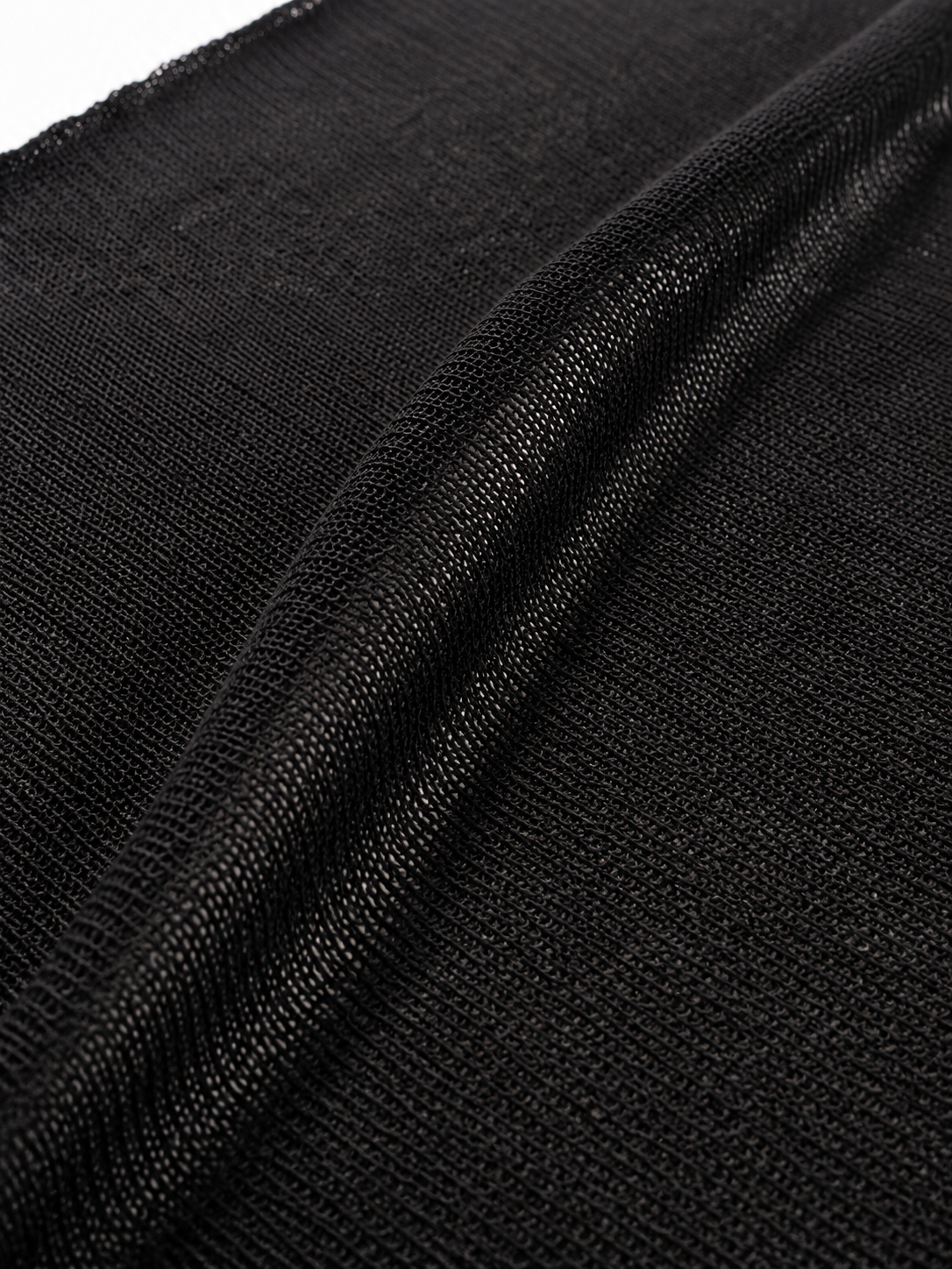 NimiaN Obscura Black Waterfall Cardigan with Pockets
