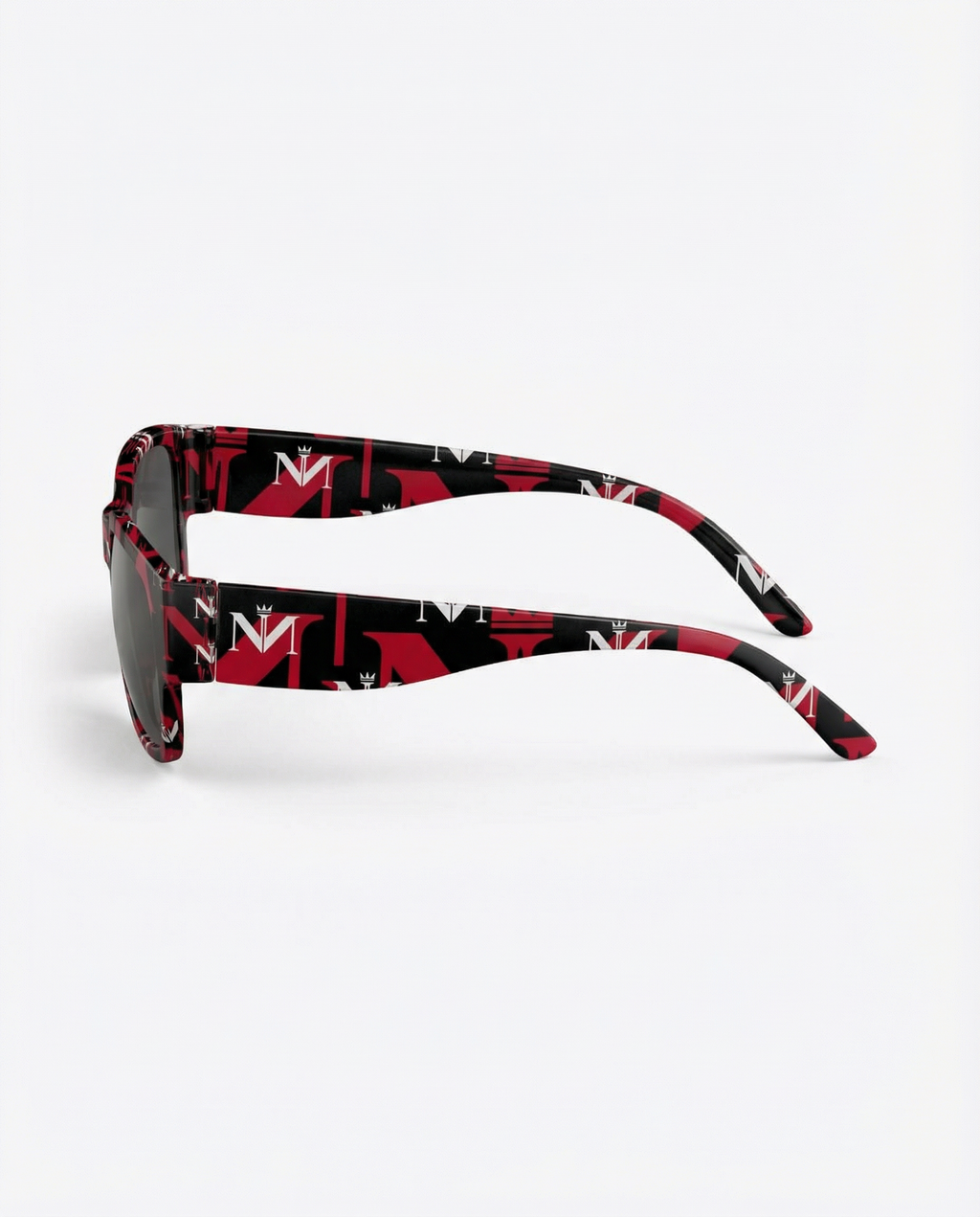 Crimson Pattern Designer Sunglasses