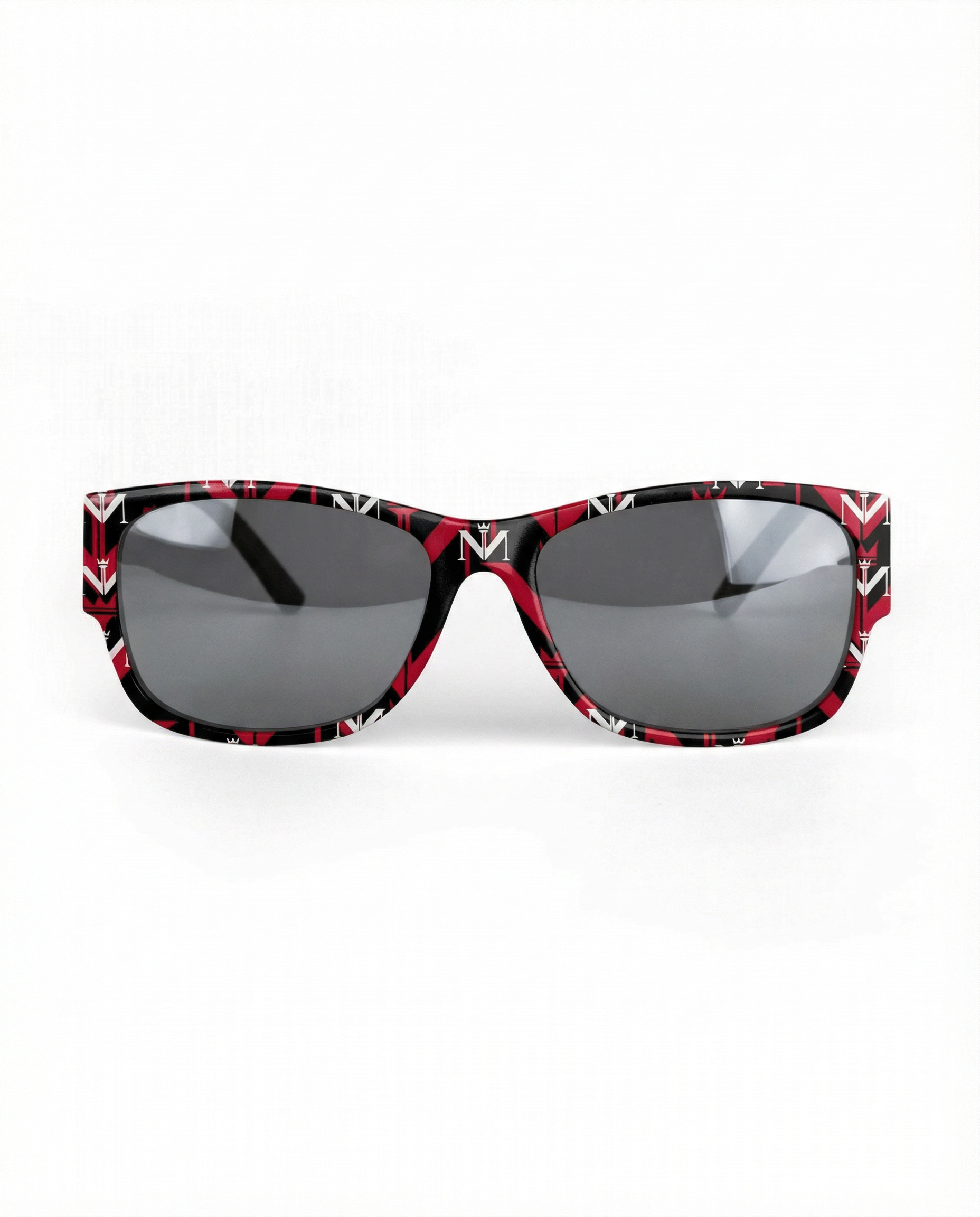 Crimson Pattern Designer Sunglasses