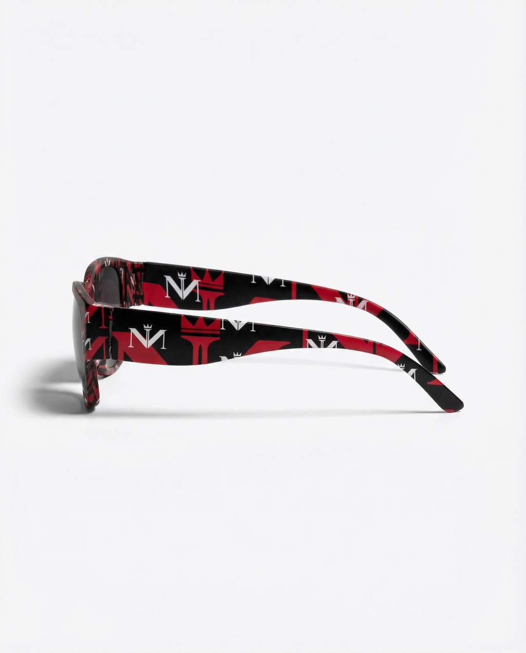 Crimson Pattern Designer Sunglasses