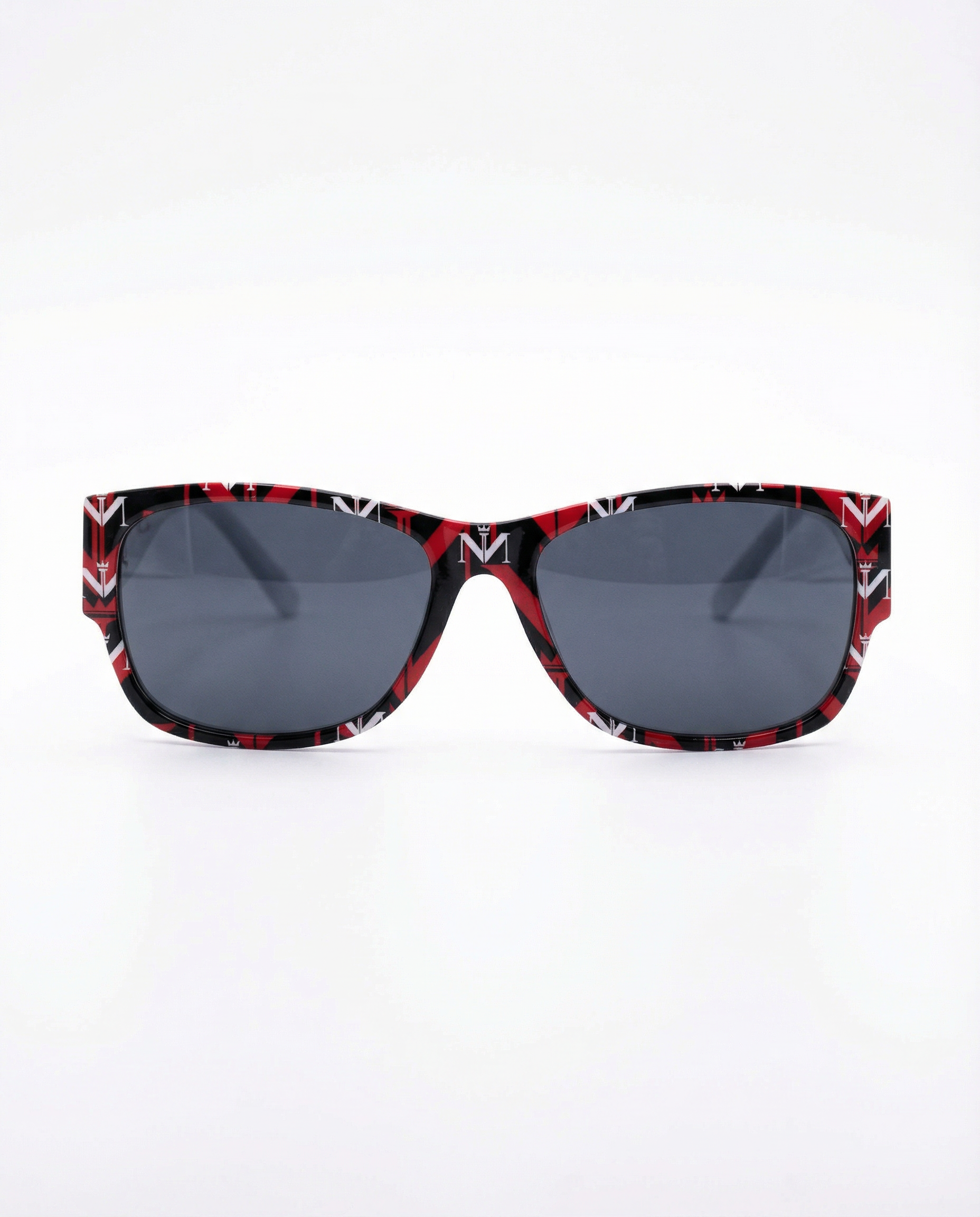 Crimson Pattern Designer Sunglasses