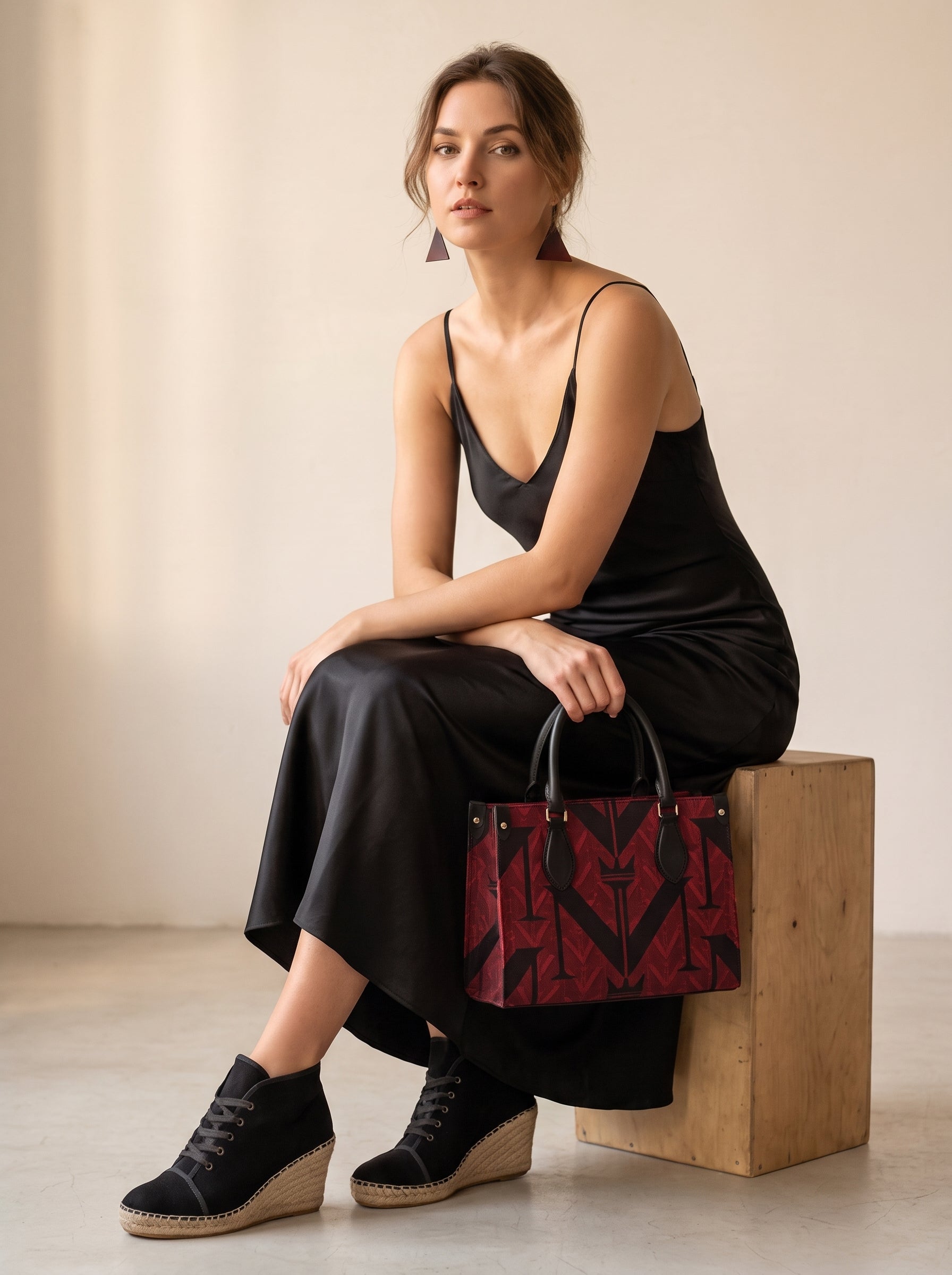 Black Slip Dress Maxi