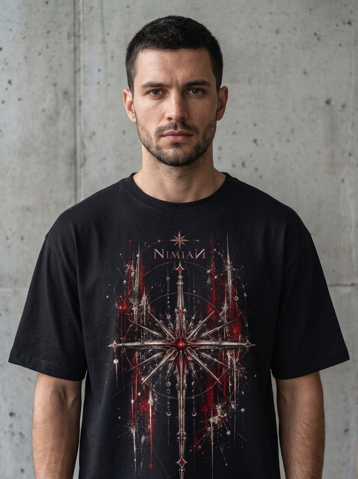 NIMIAN Morning Star Oversized T-Shirt