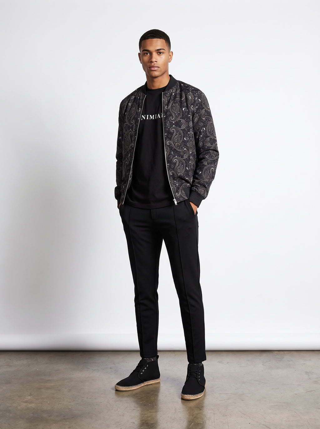 Men's Bomber Jacket Paisley