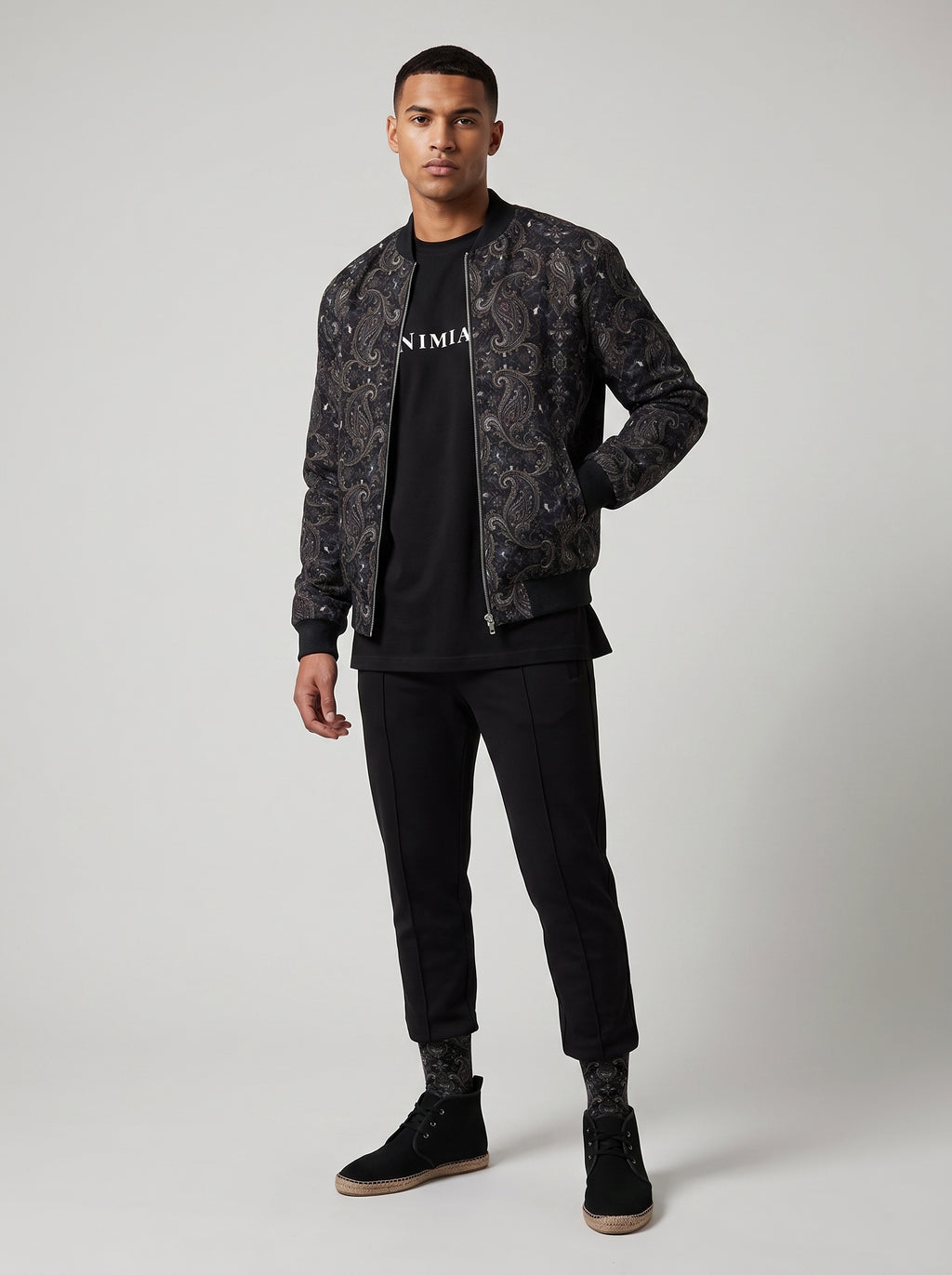 Men's Bomber Jacket Paisley