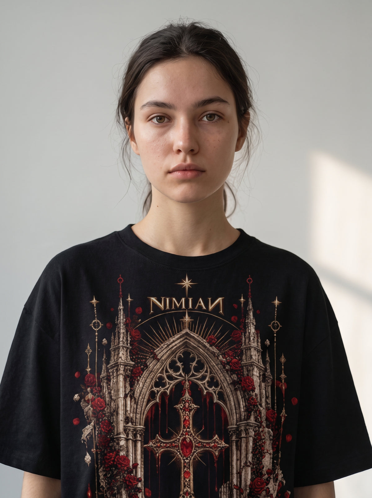 NIMIAN Cathedral Blade Oversized T-Shirt