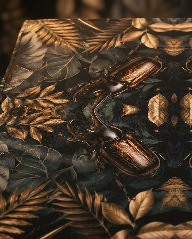Bandana Rhinoceros beetles