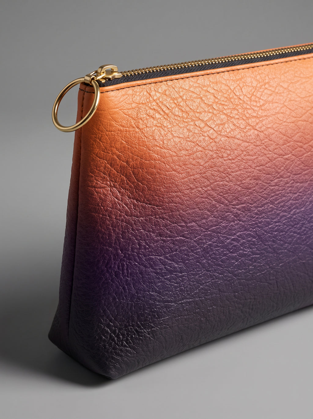 NimiaN Essentia Nappa Leather Clutch
